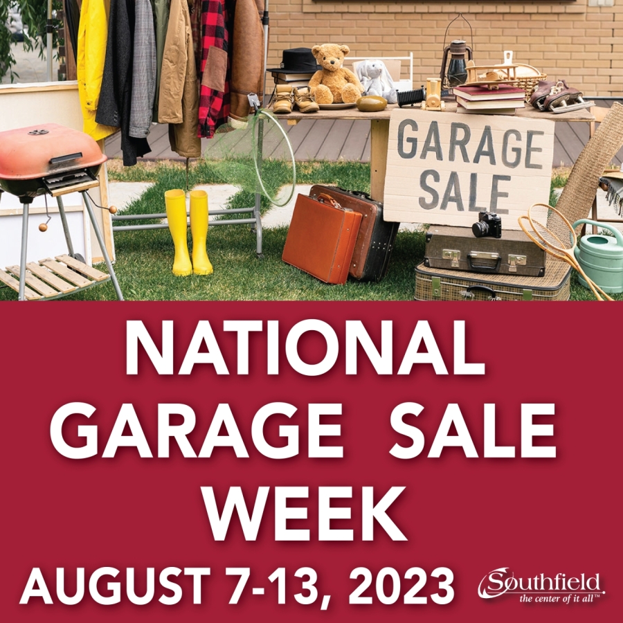City of Southfield waives garage sale permit fees August 713 for